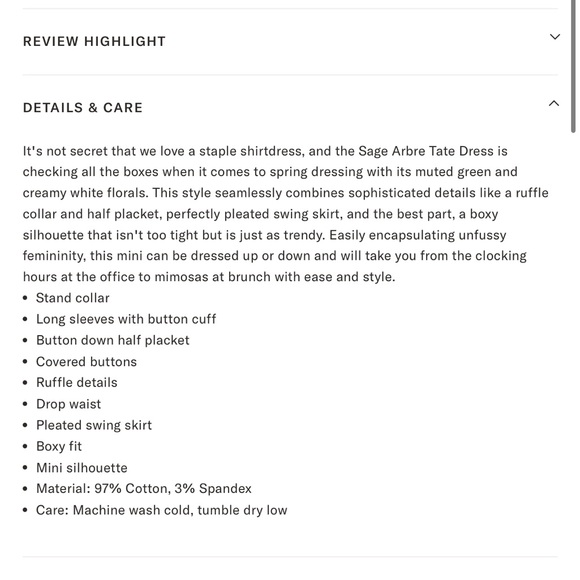 EUC Tuckernuck Sage Arbre Tate Dress - Picture 8 of 16